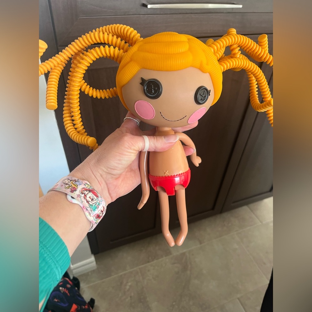 Doll LaLaLoopsy Spot Splatter Splash MGA 2009 full size 12" orange silly hair